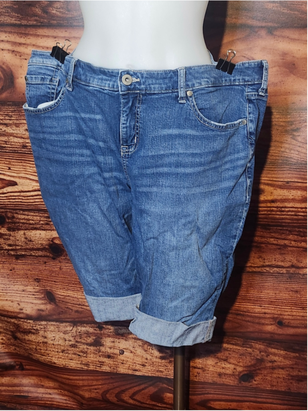 Women's Torrid Denim Jean Shorts Blue Size 20S